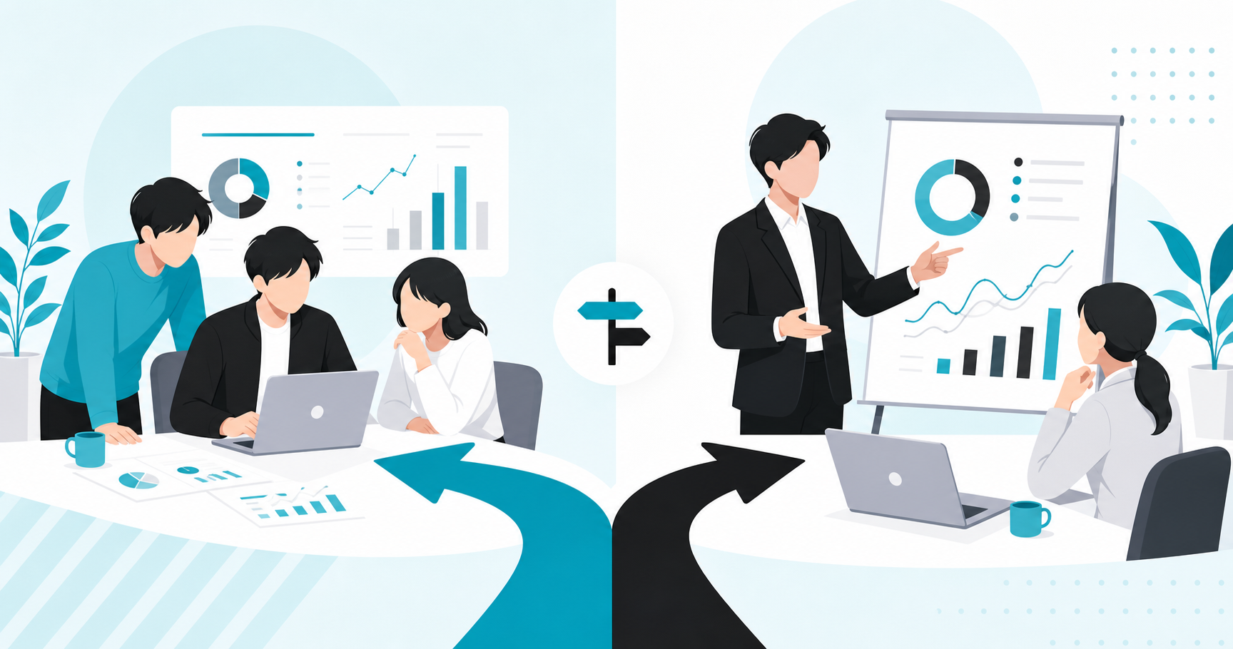 Web広告を内製すべき会社と外注した方がいい会社の違いを示すnatsume-Adのサムネイル